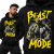 BLUZA ŚMIESZNA Z KAPTUREM BEAST MODE